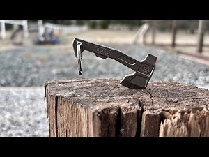 My New Favorite Keychain Multitool! Gerber Hatchet Keychain Review!