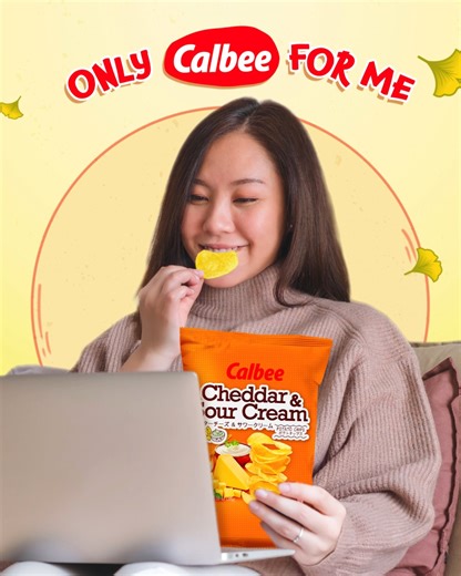At the end of a long day, there's a delicious pack of Calbee waiting for you! #OnlyCalbeeForMe | Calbee PH