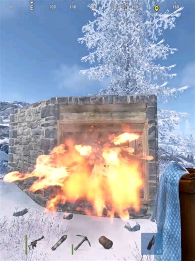 This 2x1 was WAY more loaded than expected 💰🔥 Worth the raid? You decide. #Rust #RustRaid #LoadedBase #RustShorts #Gaming