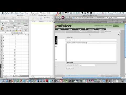 Tutorials: create option lists with custom key values