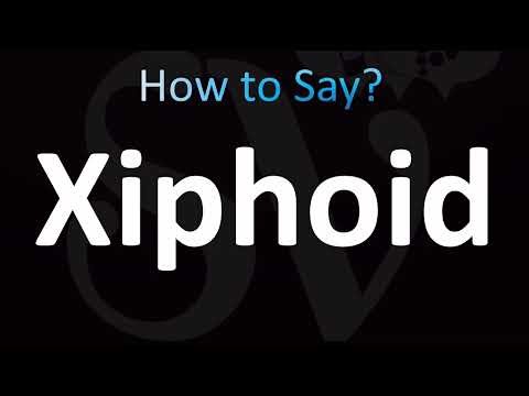 How to Pronounce Xiphoid (CORRECTLY!)