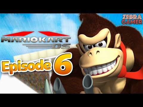 Mario Kart DS Gameplay Walkthrough Part 6 - Donkey Kong! Retro Grand Prix 150cc!