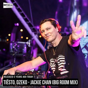 48K views · 523 shares | 2 years ago today, Tiësto released his big room mix of 'Jackie Chan'! The Best EDM ➡️ https://bit.ly/besttrendingedm | EDMHouseNetwork | Facebook