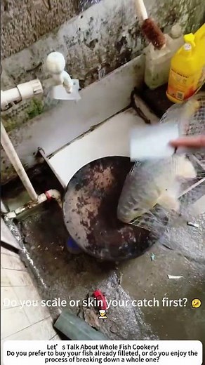 Preparing Fresh Carp – From Whole Fish to Ready‑to‑Cook Portions! 🐟🔪