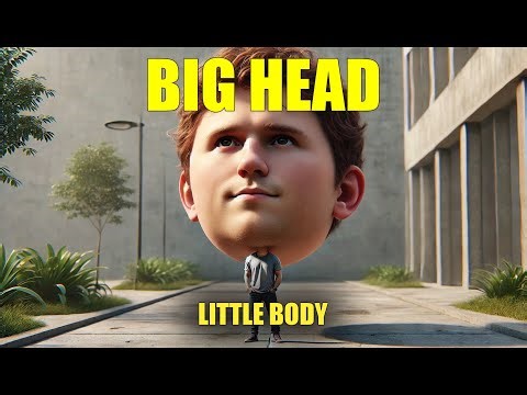 "Big Head. Little Body."