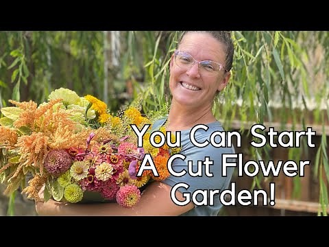 5 EASY Tips For Starting A Cut Flower Garden 🌷 || How To Grow Cut Flowers in 2024