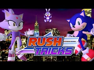 Sonic Adventure DX Mod - Blaze the Cat & Rush Tricks