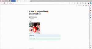 Fruits_Vegetable_Classification · Streamlit and 13 more pages - Personal - Microsoft_ Edge 2024-02-04 20-08-21 (online-video-cut