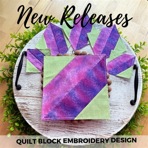 🎉 EEKKKK!!!! I am so excited about this release! 🎉 I’ve been working so hard on this and it’s finally here! This has been years in the making, and I’ve poured my heart into perfecting the process to make it even simpler for YOU! 💗 🎥 Watch the tutorial here: https://youtu.be/K1nzSXKoO80?si=RHX56igf0s5fa3UV 🛒 Buy the design here: https://creativeappliques.com/blog/quilt-block-machine-embroidery-design/ I can’t wait to see what YOU create with it — be sure to tag me when you stitch yours out! 