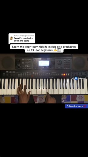 Learn this middle solo breakdown #musiclife #piano