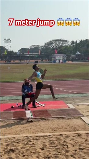 Long jump men 7 meter jump #sports #athlete #trackandfield #motivation #longjump #viral #jump