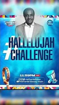 HALLELUJAH CHALLENGE live💃💙🕺| A night of WORSHIP & PRAISE with NATHANIEL BASSEY #hallelujahchallenge