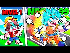 Conseguí VELOCIDAD INFINITA en ANIME CLICKER!😱⚡