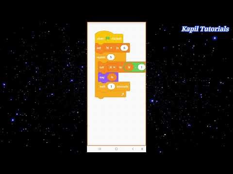 Reversing of Numbers Program In Scratch Tutorial 20