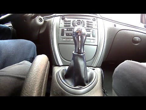Remove & change gear knob on Citroen C5.