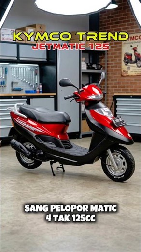 Kymco Jetmatic 125 - Pioneer of 4-Stroke Automatic Scooters‼️#shortsmotor