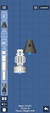 How to make a capsule in sfs without any cheats! #spaceflightsimulator