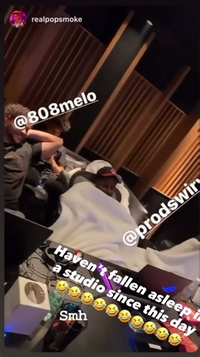 Pop Smoke 808Melo and Swirv in the Studio😂🇧🇸💫 #popsmoke #bahamas #studiosession #llps #808melo