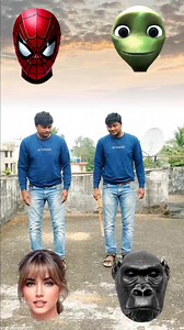 133K views · 594 reactions | Double roll man playing head shooting game alien spiderman gorilla girl funny VFX magic video #funny | A Digital World | Facebook