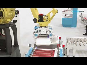 Smart Palletising and Secure Packaging of Big Bags for Consumer Goods and Building Materials