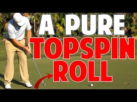 GOLF PUTTING LESSON | Get A Pure Topspin Roll!