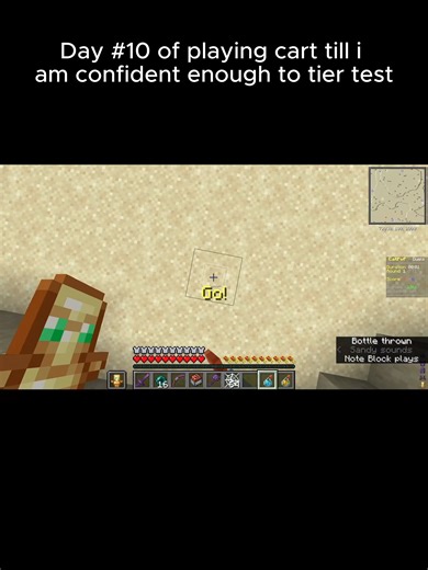 Day 10 of Minecraft Tiers Challenge