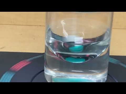 Newton's bucket experiment