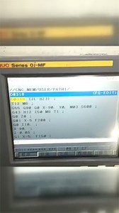 数控加工中心操作教学，FANUC系统中程序复制的两种方法演示