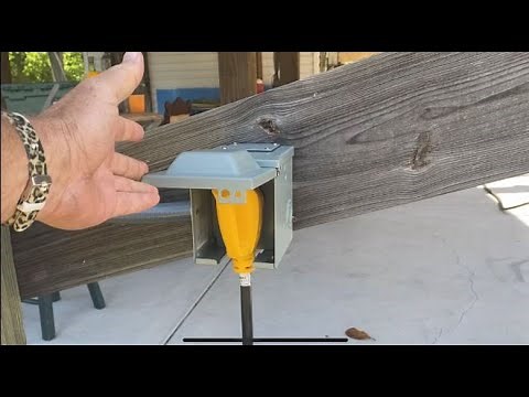 Installing a 50/30 AMP camper outlet and circuit breaker