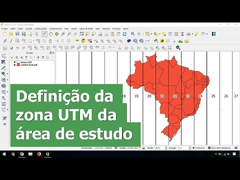 Definindo o Fuso (Zona) UTM da sua área de estudo