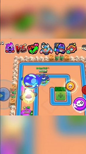 Nita Vs Brawlers✨#brawlstars#bs#gamingshorts#trending#viral#views#brawler#nita#hank#meg#otis#frank