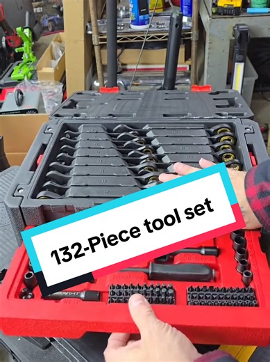 132-Piece Mechanics Tool Set for Every DIY Enthusiast