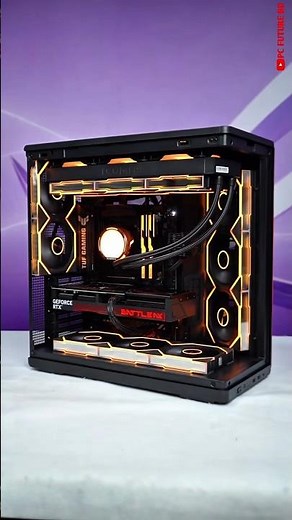 High-End Gaming PC Build with RTX 5070 & R7 9800X3D😊#gaming