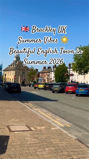 🇬🇧 Brackley Summer Vibes 2026 ☀️ part 1|Worth Exploring #shorts #ytshorts #travel #uk #uklife #fyp