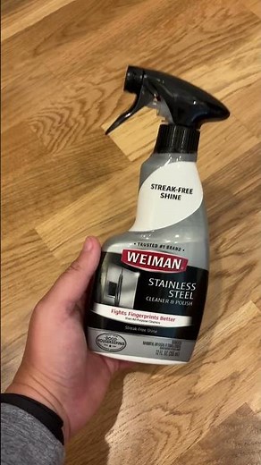 Weiman Stainless Steel Cleaner and Polish Trigger Spray | Product Review