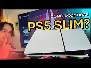How to mount a PS5 Slim? Horizontal or vertical?