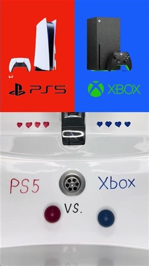 PS5 vs Xbox 🎮 Ultimate console warbattle for the gaming throne #gaming #shorts