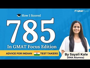 GMAT Topper Experience 🌟 785 in #GMAT Focus Edition