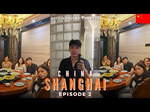 Shanghai China Vlog EP2: Our Journey to Hangzhou With Tour Bus Pickup, Dinner & Hotel Check-In