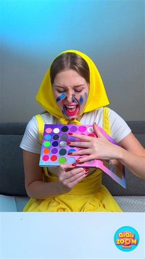 Cette Technique de Maquillage Va Vous Époustoufler ! 🤯 #Drôle #Beauté | 123 GO Challenge French