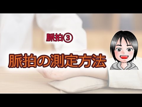 脈拍③脈拍の測定方法