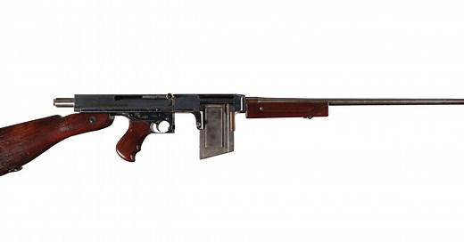 Tommy Gun Chambered In 30-06 Springfield