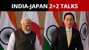 1.3K views · 16 reactions | India-Japan 2+2 dialogue will be held in Tokyo next month. The last talk was held in India in 2019 and has been delayed because of the Covid-19 outbreak. MEA Spokesperson Arindam Bagchi informed about the key topics of discussions. Here's a look at what will India discuss in the Tokyo meeting next month. #NewsMo #India #Japan #Dialogue #Tokyo | India Today | Facebook