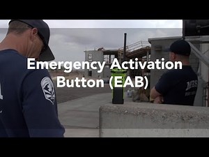 VHF Radio Emergency Activation Button EAB