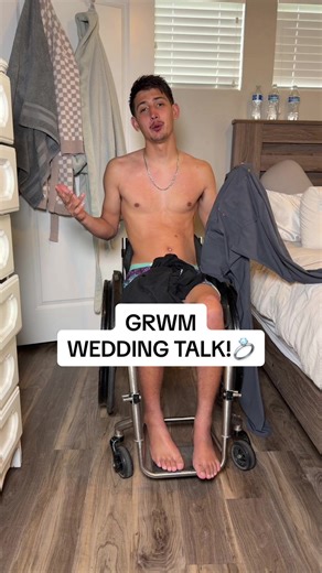 GRWM WEDDING TALK!💍 #paraplegic #paralyzed #fyp #wheelchair #wheelchairlife @Amber & Neven Hart♥️ @Amber Cogbill