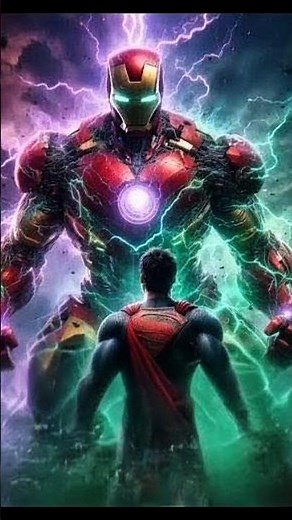 Superman vs Iron Man | Epic Legendary Fight