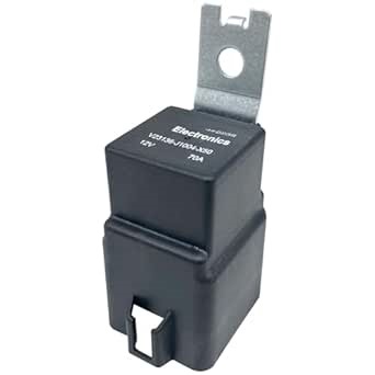 V23136-J1004-X50 Relay 12V 70A 4-Pin SPST Plug-in Automotive Relay, with Resistance Replacement Part 3B0951253