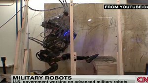 New military robots show off strength | CNN Business