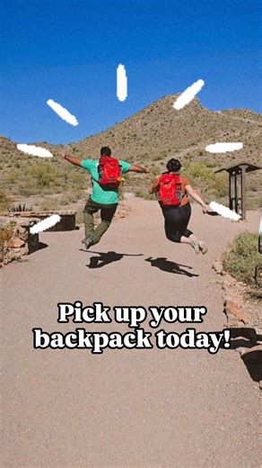 Check out the new hiking backpacks available at the Apache Junction Public Library! 🎒🥾 Just like a book, families and individuals can now check out a backpack for their hiking adventures. The backpacks contain trekking poles, a first aid kit, biodegradable garbage bags, a variety of trail maps and helpful wildlife pamphlets, a shovel, flashlight, and more! They also include the trail maps that parks and rec hands out. Visit or contact the library to learn more! | Apache Junction Parks & Recrea