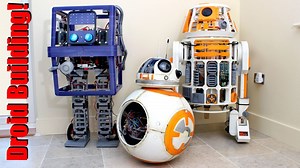 Star Wars Robot Droids – 3D Printed Mechanics with Arduino Electronics, BB-8, GONK & R6 – XRobots #ArduinoMonday